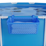 Carrie Box Pool Aufbewahrungskorb aus recyceltem Kunststoff - Blau