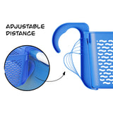 Carrie Box Pool Aufbewahrungskorb aus recyceltem Kunststoff - Blau