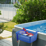 Carrie Box Pool Aufbewahrungskorb aus recyceltem Kunststoff - Blau