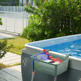 Carrie Box Pool Aufbewahrungskorb aus recyceltem Kunststoff - Grün