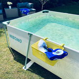 Carrie Box Pool Aufbewahrungskorb aus recyceltem Kunststoff - Gelb