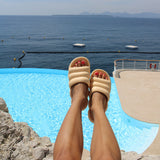 Sandale Hausschuhe HEAVEN - Gelb