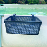 Carrie Box Pool Aufbewahrungskorb aus recyceltem Kunststoff - Grau