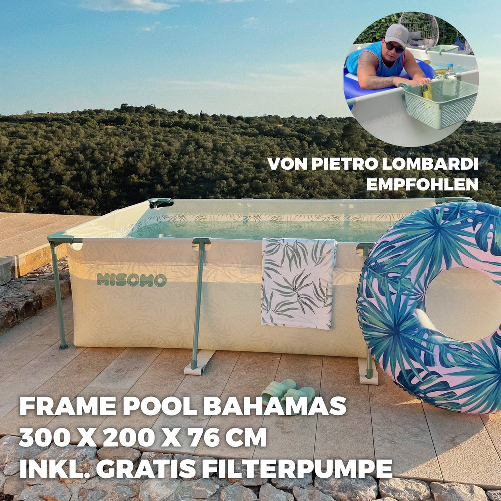 Aufstellpool BAHAMAS inkl. Filterpumpe