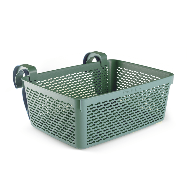 Carrie Box Pool Aufbewahrungskorb aus recyceltem Kunststoff - Grün